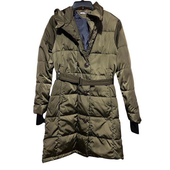 Athleta Jackets & Blazers - Athleta Olive Puffer Jacket | Women’s Small